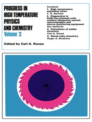 cover image of Progress in High Temperature Physics and Chemistry, Volume 2